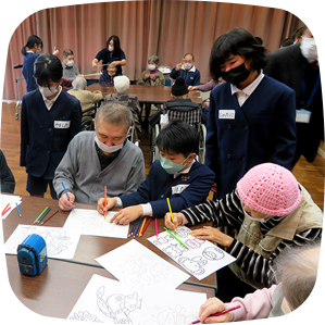 小学生とのふれあい交流会